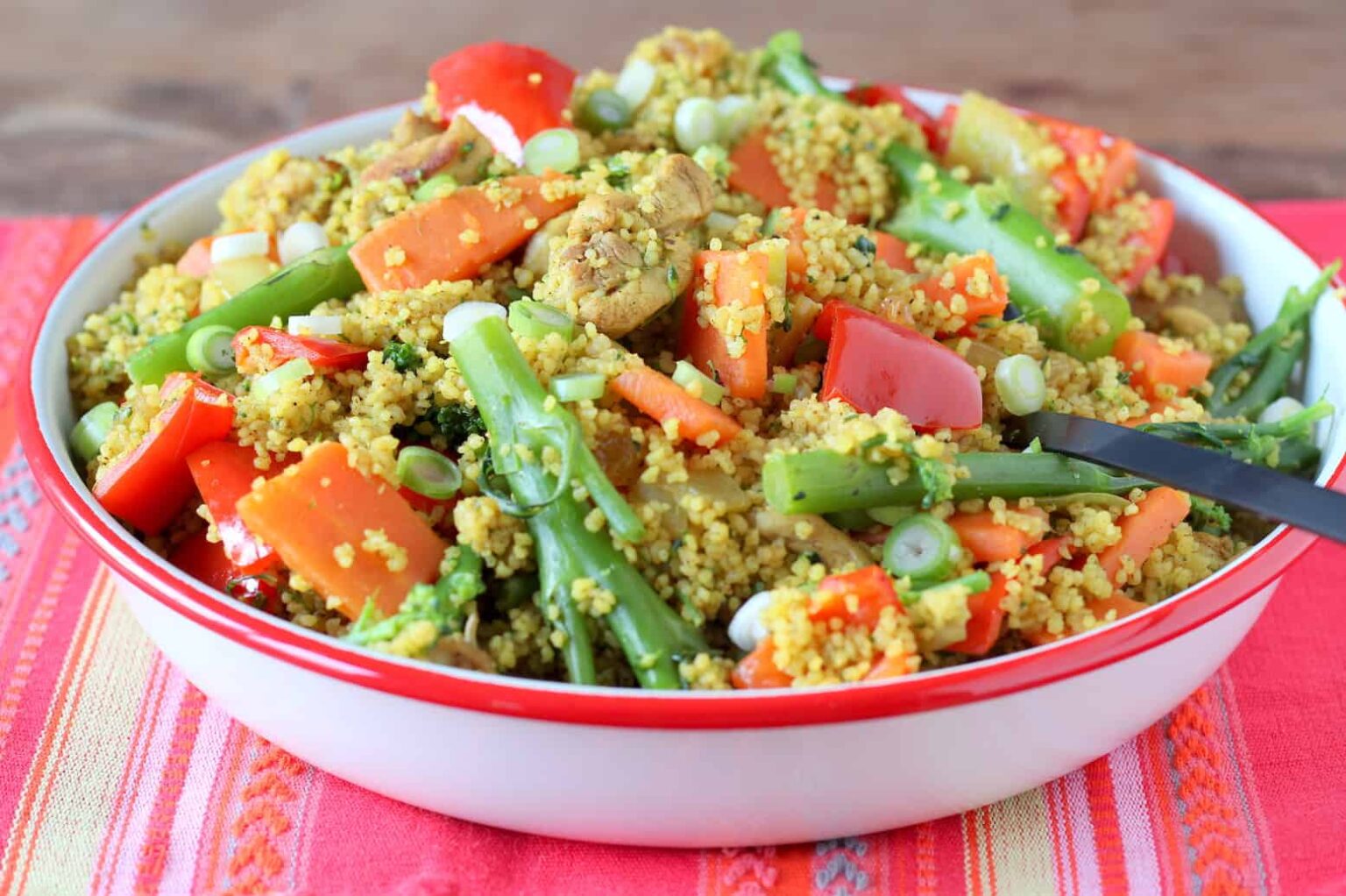 Couscous Salade Met Munt Feta En Gegrilde Kip Francesca Kookt