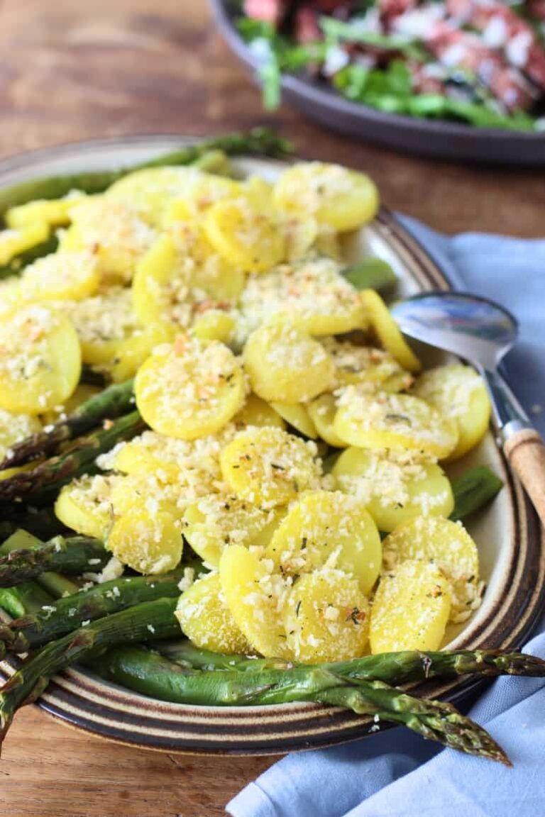 Groene Asperges En Aardappeltjes Uit De Oven Francesca Kookt