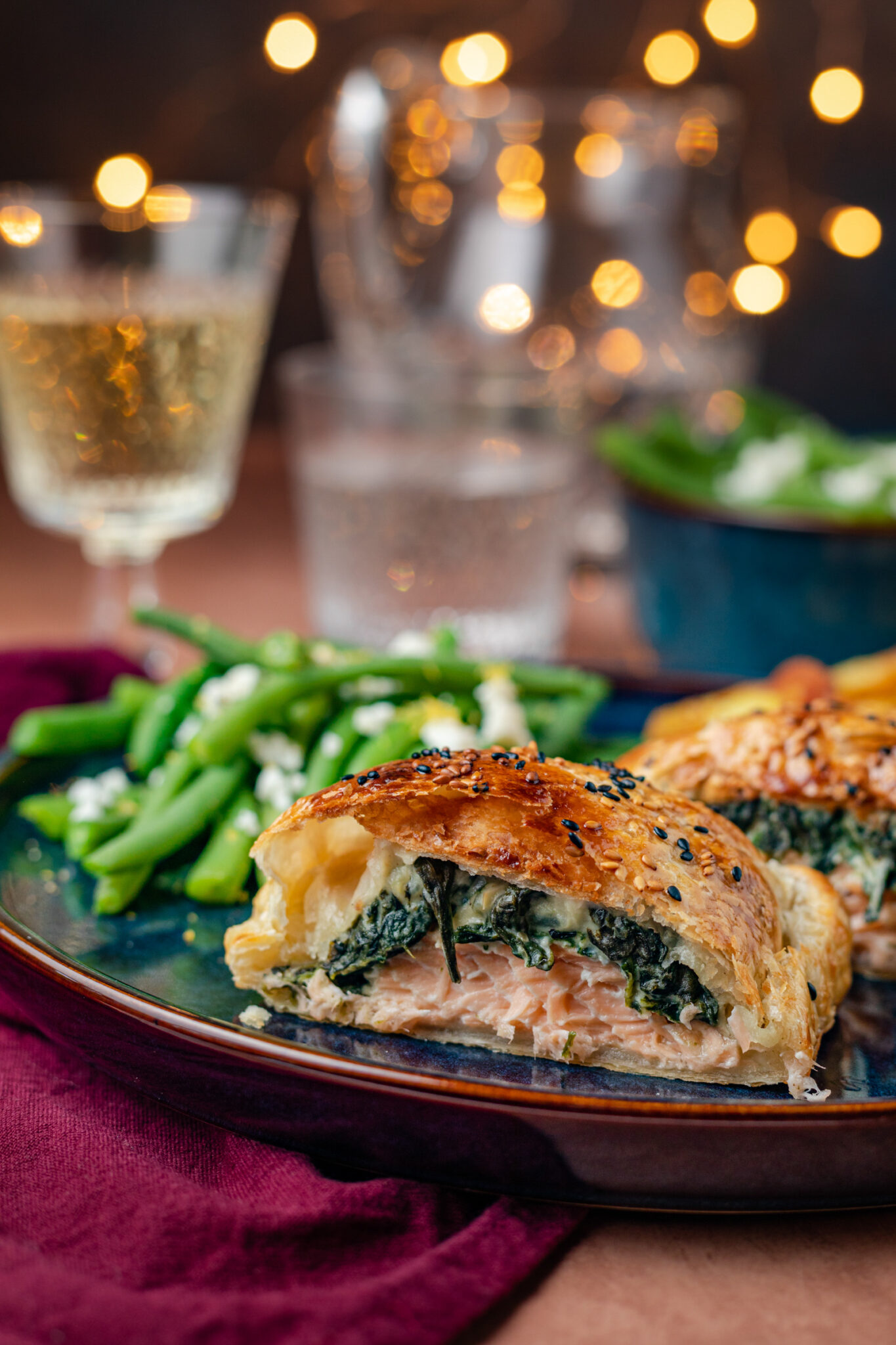 Zalm En Croûte Met Krokante Aardappeltjes En Sperziebonen - Francesca Kookt