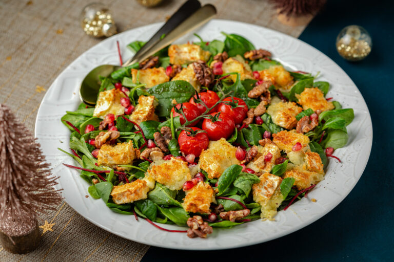 Lunch salade met brie uit de Airfryer